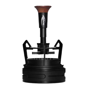 IKAPE咖铂镂空系列回旋散粉针搅粉器咖啡布粉针按压旋转布粉器