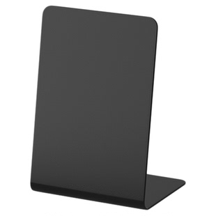 台式磁吸留言板店铺展示黑板提示牌记事金属板办公桌面磁吸板待办备忘录小白板西餐厅粉笔擦写随意移除可擦写