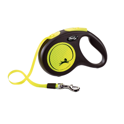 福莱希反光狗狗牵引绳flexi德国