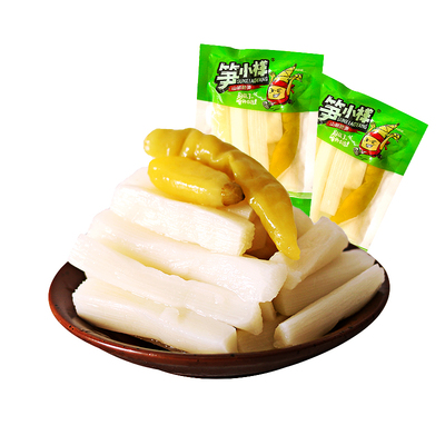 笋小样山椒脆笋竹笋笋片休闲零食
