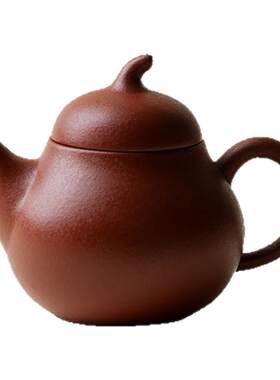 里作紫砂朱泥小茄瓜壶功夫茶壶