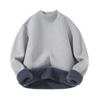 班尼路S&K灰色毛衣男2025新款冬