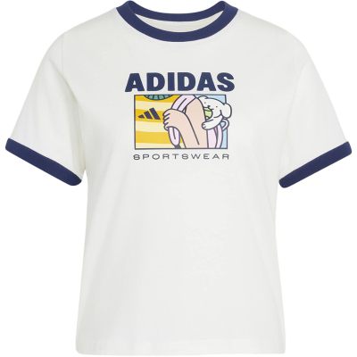 【自营】adidas阿迪达斯女子时尚百搭运动短袖T恤KC8603