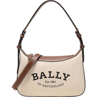 【自营】Bally巴利 女士手提单肩斜挎包腋下包帆布包 CORALYE ST