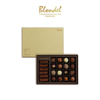 Blondel尊享礼盒22颗松露巧克力