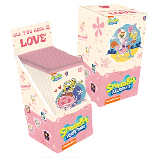 卡宝文创海绵宝宝神秘盒子第一弹拍立得卡10元包收藏小卡盲盒周边