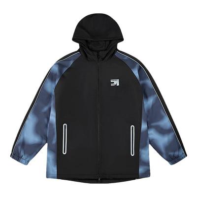 中大童宽松棉服外套中长款