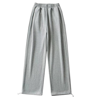 高腰宽松抽绳束脚休闲卫裤长裤
