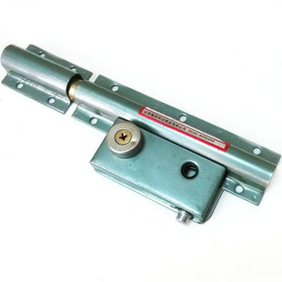 大门锁齿条锁防盗锁整体大门锁农村双开门木门铁门绿色老式大门锁