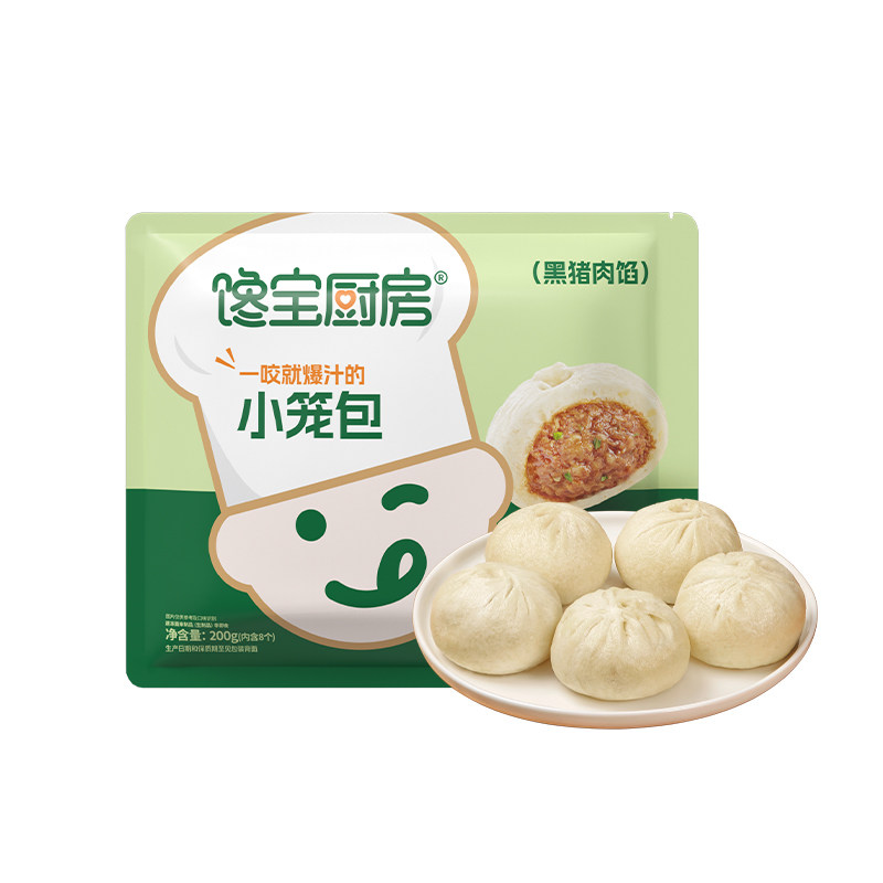 宝宝馋了厨房馒头小笼包任选6件