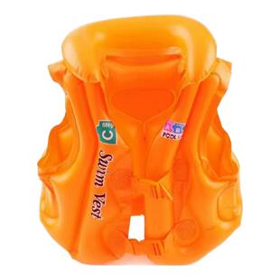 儿童游泳圈浮力衣男女宝宝手臂圈水袖游泳装备救生衣背心浮漂充气