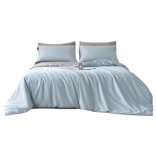 无印良品夏季冰丝四件套2026新款轻奢高级感卧室床单床上三件被套