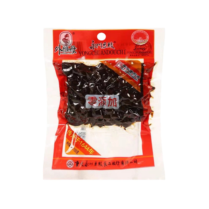 永川外祖母豆鼓家用黑豆豉100g