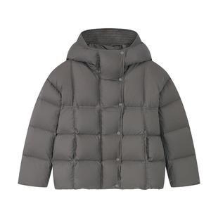 笛莎少女羽绒服秋冬季新款青春少年初高中学生亲子妈妈加厚面包服