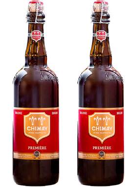 chimay比利时红帽修道士啤酒精酿
