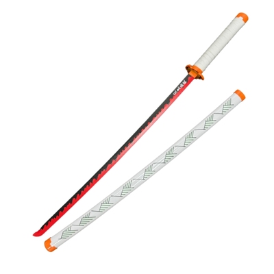 发光栗花落香奈乎蝴蝶忍鬼灭之刃日轮刀灶门炭治武士cos玩具木剑