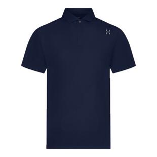 【吸湿速干】HAGLOFS火柴棍Liden Polo男子徒步短袖Polo衫