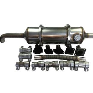 柴油车尾气烟度值超标治理改装法兰接头软管除黑烟修理厂检测M站