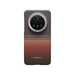 【DFH合作伙伴】PITAKA适用华为HUAWEI Mate80ProMax超薄凯夫拉手机壳日落月升磁吸magsafe保护套碳纤维纹