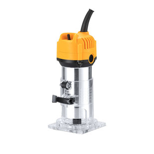 木工修边机开槽机雕刻工具大全电动多功能小型切割机开榫机凹凸罗