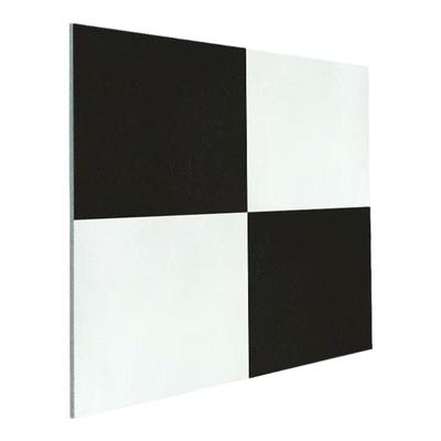 黑白格自粘地板贴白色黑色