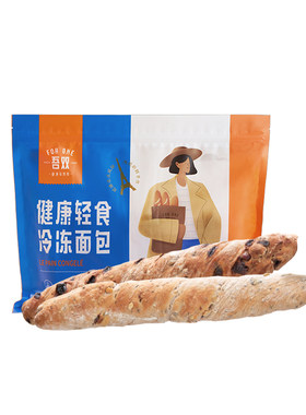 吾双黑麦坚果棒能量棒手作面包棒
