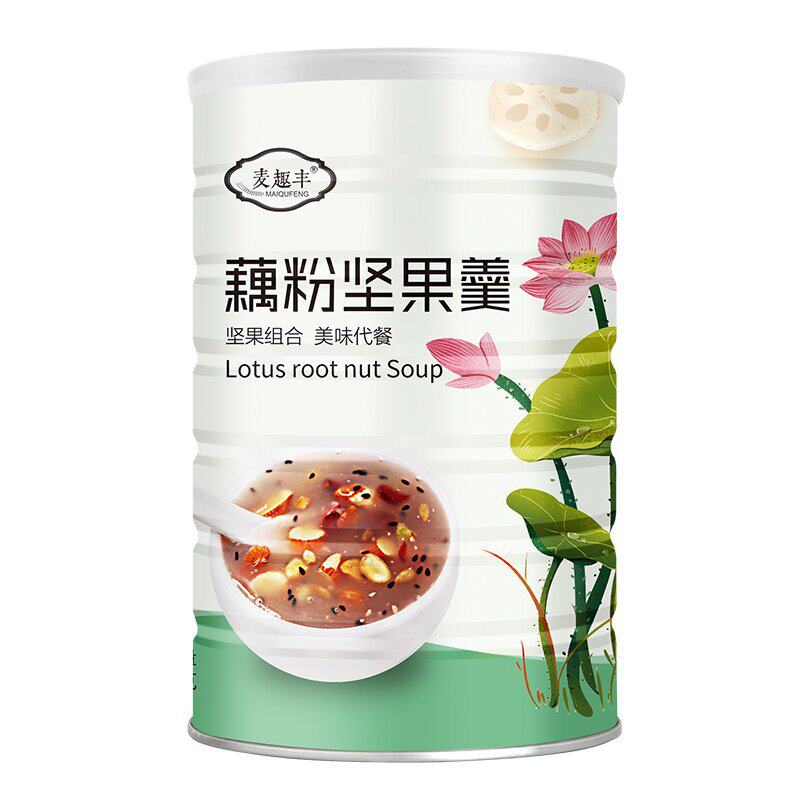 麦趣丰藕粉坚果羹即食代餐代餐早