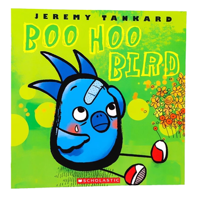 哭泣的小鸟 英文原版绘本 Boo Hoo Bird 情商管理 心理成长 教会孩子说对不起和原谅 儿童情绪控制绘本图画书 Jeremy Tankard