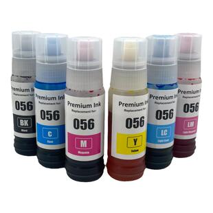 适用爱普生056墨水EPSON L8058 L18058 L8050 L18050 ET-18100打印机填充墨水057 107 108 T5741 C9345废墨仓