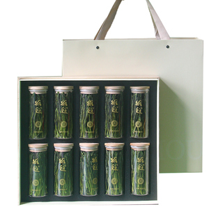 2025新茶太平猴魁茶叶开园头采特级兰香手工捏尖小罐半斤礼盒装