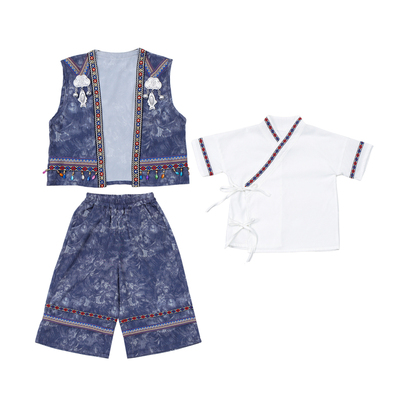 实体品质男女童民族风汉服套装