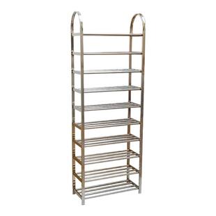 包邮高层不锈钢鞋架置物多层加厚简易家用鞋柜寝室金属靴架可定做