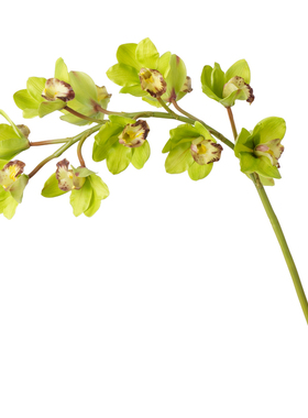 蕙兰仿真花假花摆设客厅装饰插花