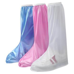 雨鞋套女防水鞋套男高筒雨天防雨防护加厚防滑耐磨脚套成人雨靴套