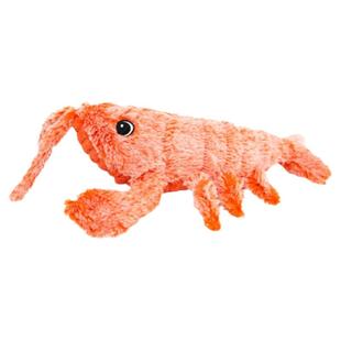 宠有引力电动跳跳虾猫玩具鱼自嗨解闷神器逗猫棒耐咬薄荷猫咪用品