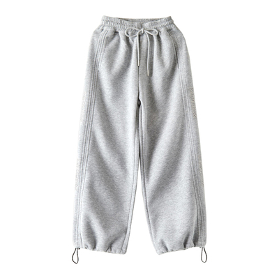 男童裤子冬季新款春秋直筒阔腿