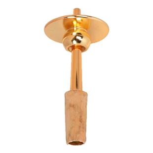 宏艺凤鸣唢呐芯子黄铜可调节无缝芯子镀金可调节唢呐气盘专业尺寸