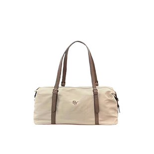 韩国eva'sstreet小众撞色大容量美式运动健身通勤包单肩托特包女