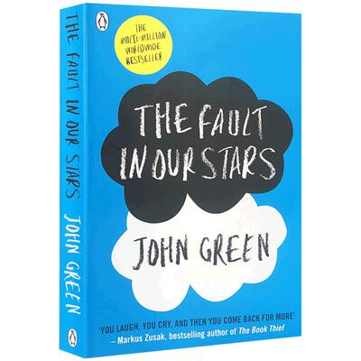 英文原版The Fault In Our Stars无比美妙的痛苦星运里的错浪漫爱情电影原著小说John Green著作奇迹男孩Wonder怦然心动Flipped