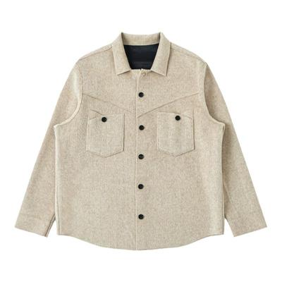 【年终福利】IN EXISTENCE存世 刺绣裁片西部羊毛衬衫外套