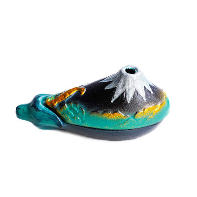 福禄寿日本进口富士山祝福香炉