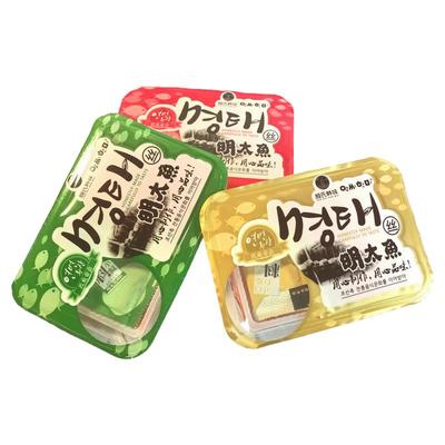 颜氏韩味明太鱼丝蘸料带鱼盒装