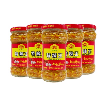 吉星龙下饭270gx5蒜蓉特辣王