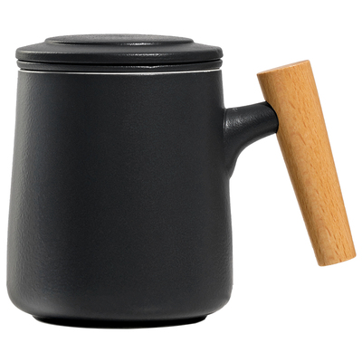 泥印陶瓷泡茶杯马克杯礼品定制