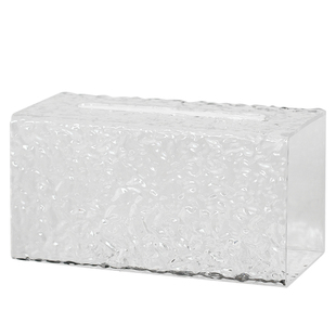 亚克力纸巾盒浴室卫生间免打孔壁挂式洗脸巾收纳盒家用客厅抽纸盒