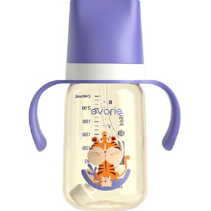 爱得利PPSU奶瓶带重力球吸管