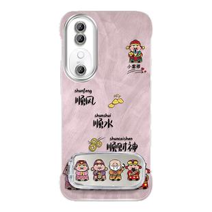 适用于vivoS19手机壳S20保护套S17排排财神S18轻奢S16新款S15防摔vivoS30简约羽纱无边框创意潮镜头全包ins风