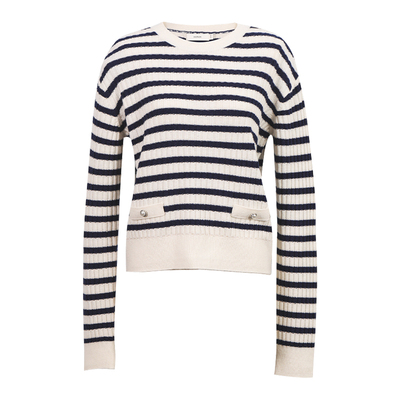 HONRN/红人圆领套头针织衫上衣