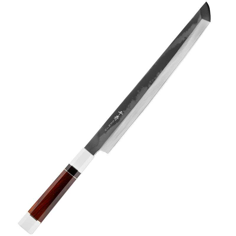 千寿10Cr15大马士革钢日料刺身刀
