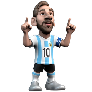 世界杯周边球星人偶阿根廷梅西手办球迷纪念收藏模型摆件男生礼物
